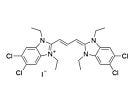 Chemical structure for JC-1 (Iodide)