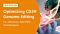 Optimizing CD34+ Cell Genome Editing for Efficiency and HSPC Maintenance