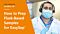 How to Prep Flask-Based Samples for EasySep™