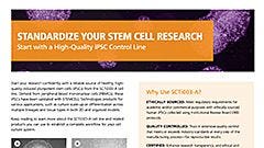 iPSC Control Line SCTi003-A Data Flyer