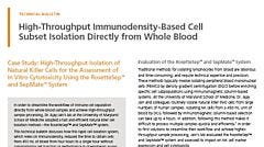 High-Throughput Immunodensity-Based Cell Subset Isolation Directly from Whole Blood