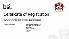 STEMCELL Technologies Receives ISO 13845:2003 Certification