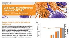 Use cGMP-Manufactured ImmunoCult™-XF