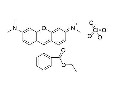 Chemical structure for TMRE (Perchlorate)