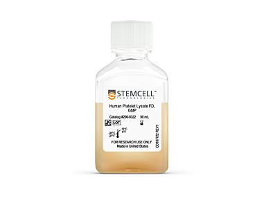 Product image for Human Platelet Lysate, Fibrinogen-Depleted, GMP, 50 mL|200-0322