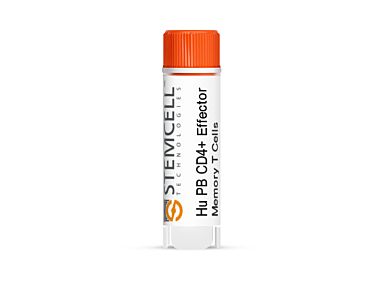 Human Peripheral Blood Effector Memory CD4+ T Cells, Frozen