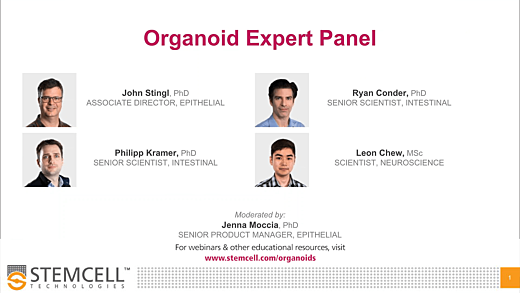 Organoid Expert Panel