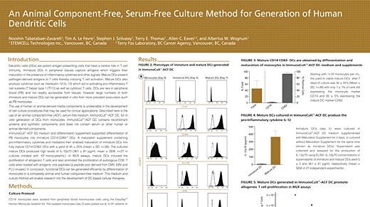 An Animal Component-Free, Serum-Free Culture Method for Generation of Human Dendritic Cells