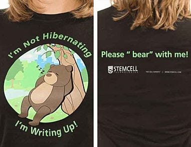 Hibernating bear T-shirt