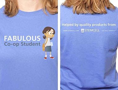 Co-op student T-shirt