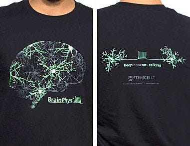T shirt, BrainPhys, Medium