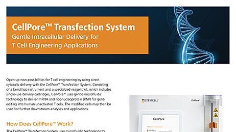 CellPore™ Transfection System Flyer
