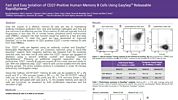 Fast and easy isolation of CD27-positive human memory B cells using EasySep™ Releasable RapidSpheres™