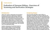 Evaluation of Genome Editing