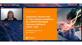 Optimized, Serum-Free, In Vitro Culture Conditions for CRISPR-Mediated Genome Editing of CD34+ Cells 