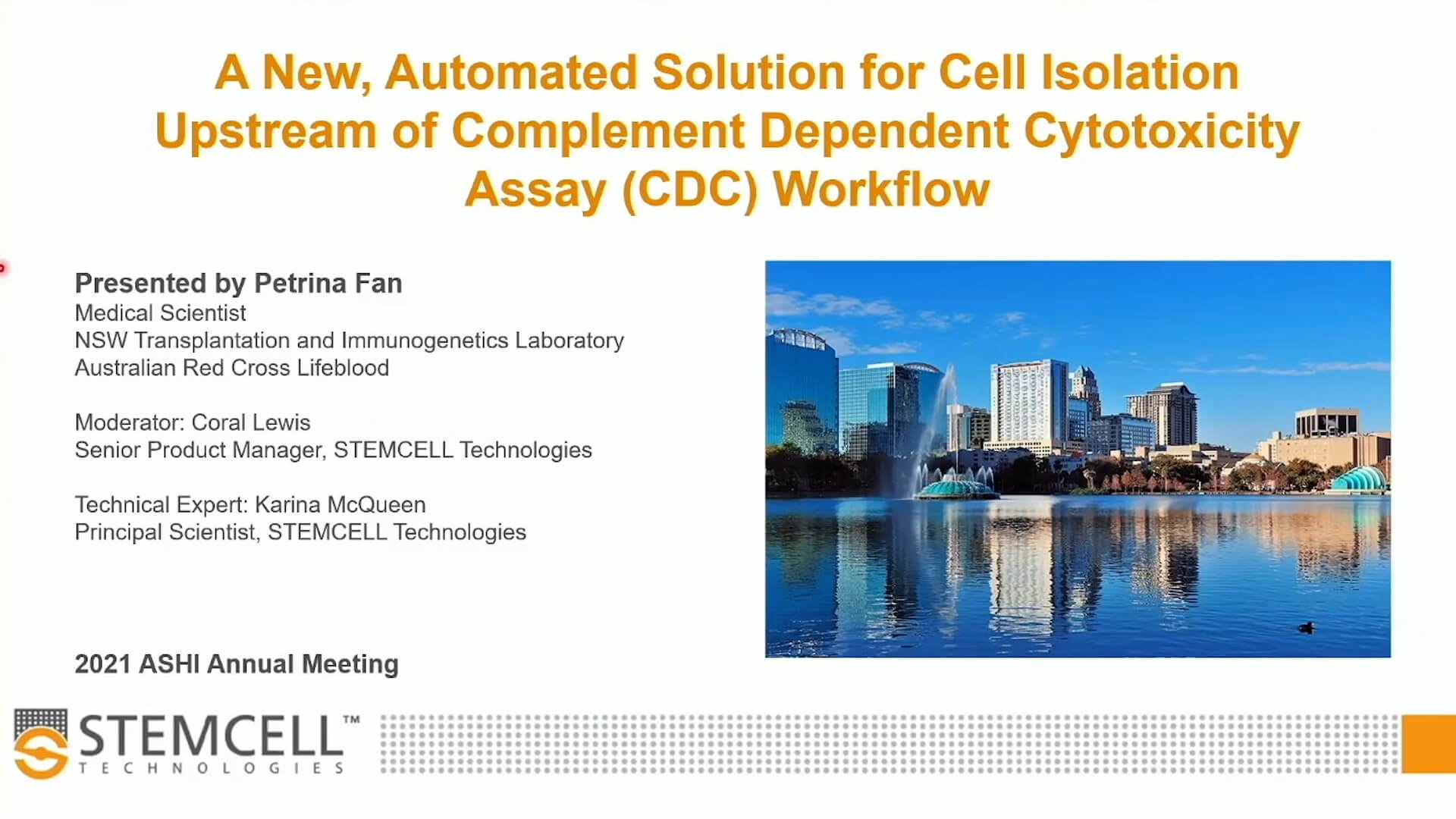 A New, Automated Solution for Cell Isolation Upstream of Complement-Dependent Cytotoxicity Assay (CDC) Workflow