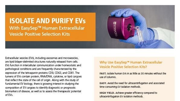 Isolate and Purify Extracellular Vesicles
