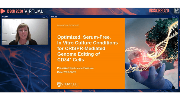 ISSCR Innovation Showcase: Optimized, Serum-Free, In Vitro Culture Conditions for CRISPR-Mediated Genome Editing of CD34+ Cells