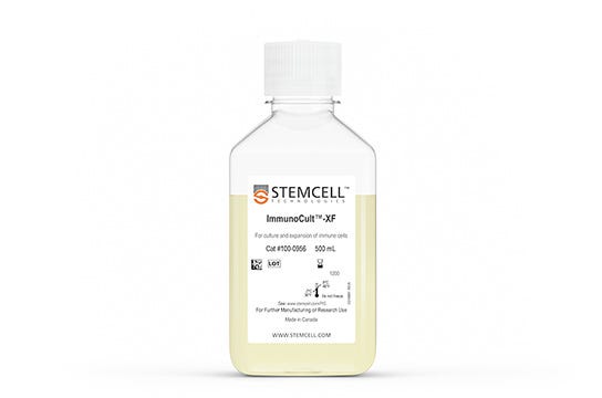 Bottle of ImmunoCult™-XF T cell expansion medium