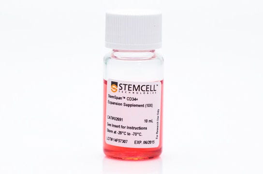 Expansion of CD34<sup>+</sup> Cells