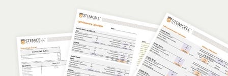 Research lab checklists, templates and spreadsheets