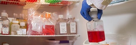 Lab research reagents storage