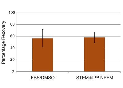 Recovery of Neural Progenitor Cells Cryopreserved in STEMdiff™ Neural Progenitor Freezing Medium