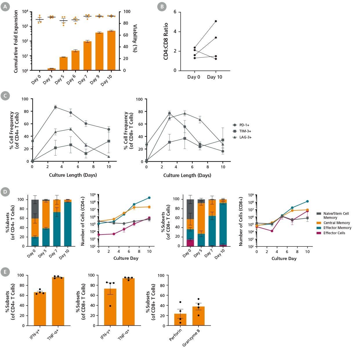 Expansion of T Cells with ImmunoCult™ Reagents in the Xuri™ Cell Expansion System W25