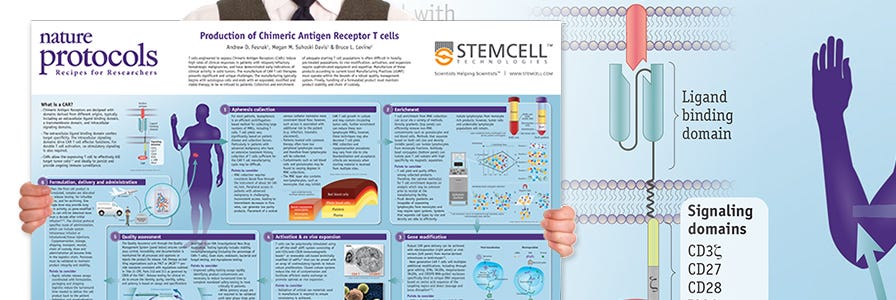 CAR T Cell Manufacturing Protocol Poster