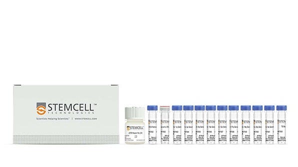 Image of components included in the hPSC Genetic Analysis Kit.