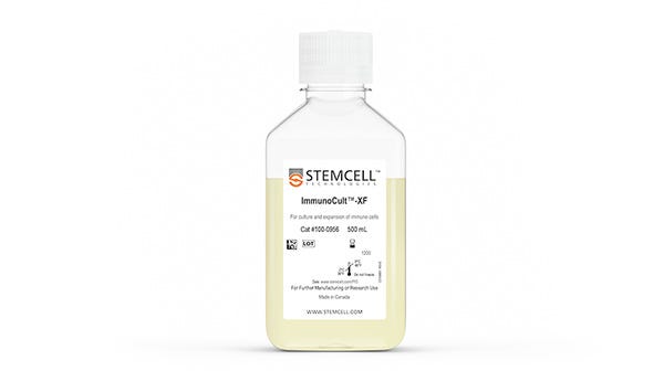 Bottle of ImmunoCult™-XF T cell expansion medium