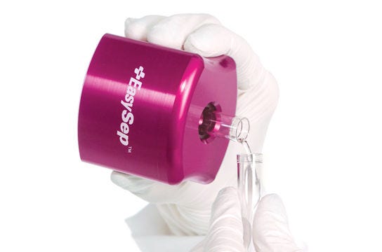 Cell isolation using an EasySep™ cell separation magnet