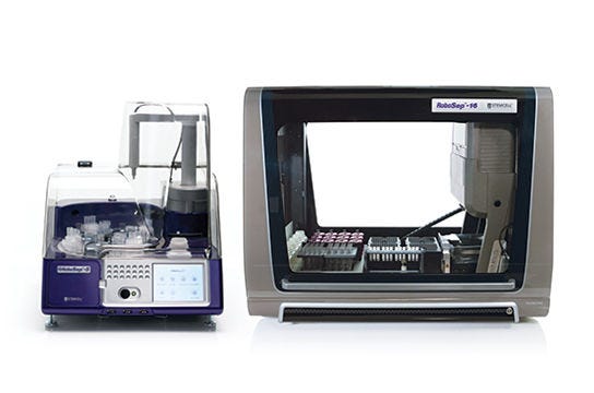 Fully automated magnetic cell separation using RoboSep™-S and RoboSep™-16