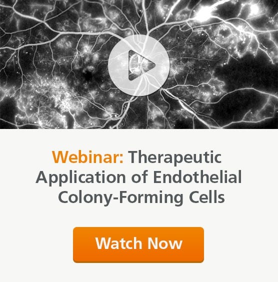 Webinar: Therapeutic Application of Endothelial Colony-Forming Cells (ECFCs) for Retinal Diseases.
